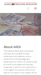 Mobile Screenshot of alaska-aaea.org